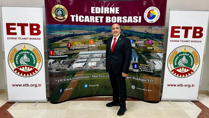 EDİRNE TİCARET BORSASI’NDA OĞUZ KURBAN DÖNEMİ RESMEN BAŞLADI